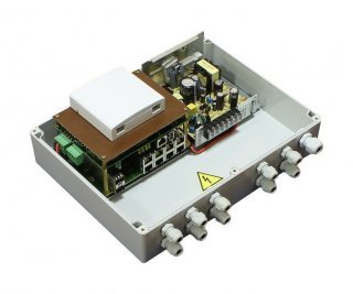 OSNOVO SW-80802/WLC уличный управляемый (L2+) PoE коммутатор на 10 портов фото