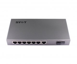 OSNOVO SW-30701S5a неуправляемый коммутатор Fast Ethernet на 7 портов фото
