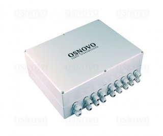 OSNOVO SP-IP8/1000PW уличное устройство грозозащиты на 8 портов 1000 Мб/с с защитой PoE фото