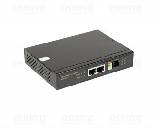 OSNOVO TR-IP2PoE удлинитель Ethernet на 2 порта до 3000м с функцией PoE фото