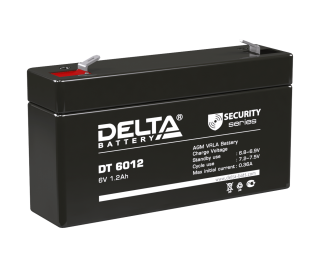 DELTA DT 6012 аккумулятор фото