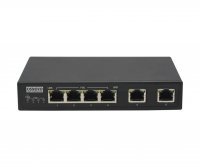 OSNOVO SW-20600(Без БП) PoE коммутатор Fast Ethernet на 6 портов