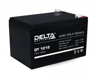 DELTA DT 1212 аккумулятор фото