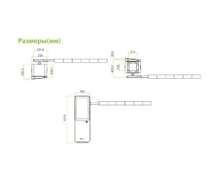 TEMID (Zkteco) BG-LCD100R фото