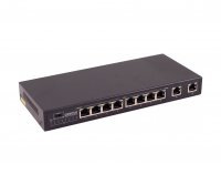 OSNOVO SW-20820(Без БП) PoE коммутатор Fast Ethernet на 10 портов