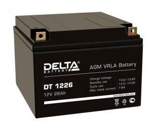 DELTA DT 1226 аккумулятор фото