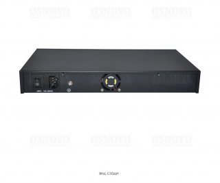 OSNOVO SW-60822/MB(150W) управляемый Web Smart PoE коммутатор Fast Ethernet на 10 портов фото