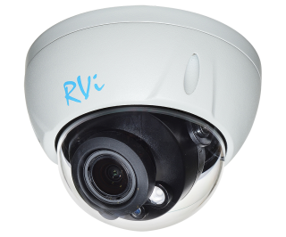 RVi-1NCD2065 (2.7-13.5) white уличная купольная IP видеокамера с ик подсветкой фото