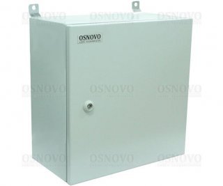 OSNOVO OS-44T1(SW-8091/IC) уличная станция с термостабилизацией, коммутатор на 9 портов фото