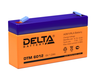 DELTA DTM 6012 аккумулятор фото