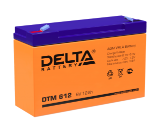 DELTA DTM 612 аккумулятор фото