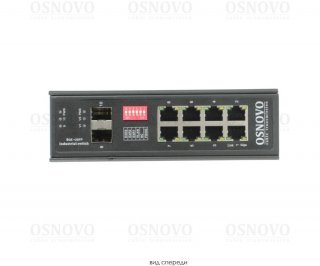 OSNOVO SW-70802/I промышленный коммутатор Gigabit Ethernet на 10 портов фото