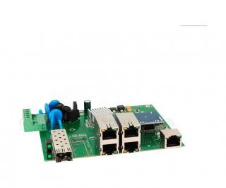 OSNOVO SW-40501/IC-P бескорпусной промышленный PoE коммутатор Fast Ethernet на 6 портов фото