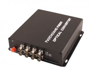 OSNOVO TA-H8/1F оптический передатчик 8 каналов видео HDCVI/HDTVI/AHD/CVBS по одномодовому оптоволокну фото