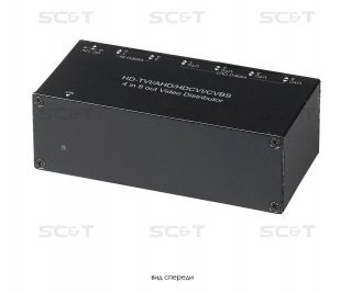 SC&T CD408HD распределитель видеосигнала HDCVI/HDTVI/AHD/CVBS фото