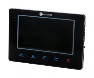 Optimus VM-7S черный цветной видеодомофон фото