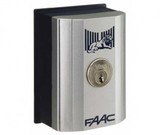 FAAC Ключ выключатель Т10 Е, комбинация №1 (401019001) (снято) фото