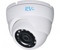 RVi-1NCE2020 (3.6) уличная купольная 2 мп IP видеокамера с ик подсветкой и с PoE