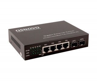 OSNOVO SW-70402 неуправляемый коммутатор Gigabit Ethernet на 6 портов фото