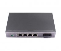 OSNOVO SW-40401S5b/A PoE коммутатор Fast Ethernet на 4 порта с PoE