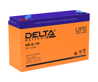 DELTA HR 6-12 аккумулятор фото