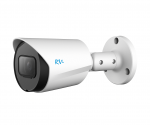 RVi-1ACT802A (2.8 мм) white 8 мп уличная мультиформатная цилиндрическая видеокамера