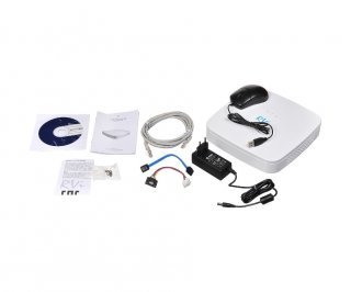 RVi-IPN4/1-4P, 4 канальный IP-видеорегистратор, c PoE фото