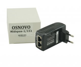 OSNOVO Midspan-1/151 PoE-инжектор IEEE 802.3af фото