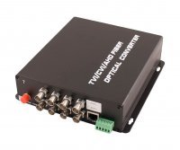 SC&T SF82NS5T/HD оптический передатчик 8 каналов видео HDCVI/HDTVI/AHD/CVBS